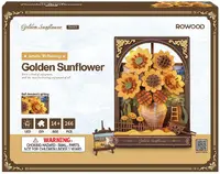 Puzzle 3D - Golden Sunflower