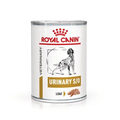 ROYAL CANIN Urinary S/O, XS-XL, dieta veterinara, conserva hrana umeda caini, sistem urinar, (pate), 410 g