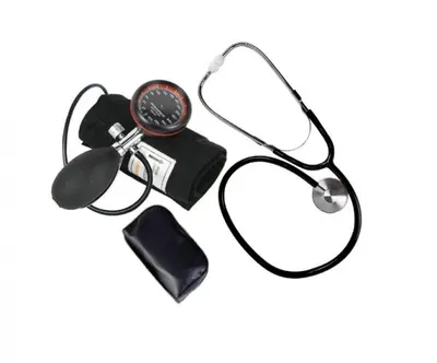 Tensiometru mecanic profesional Perfect Medical cu un tub plus stetoscop Avizat Medical