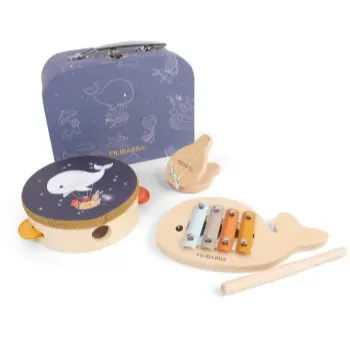FILIBABBA Play Set My First Wooden Toy Instruments jucărie muzicală pentru copii