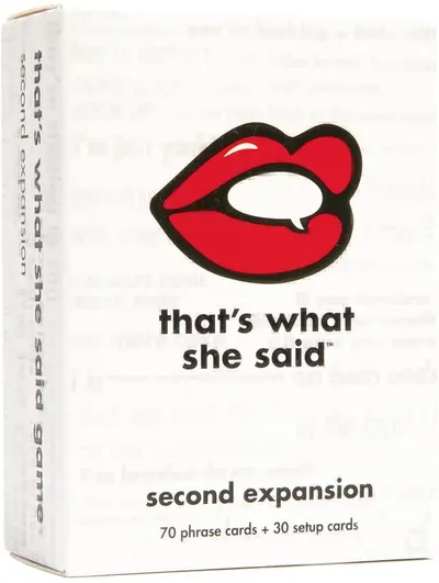 Extensie pentru jocul de societate That's What She Said - Second Expansion