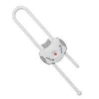 Siguranta culisanta pentru blocare/deschidere usa alb, 1 bucata, Safety 1st