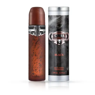 Apa de toaleta CUBA - pentru barbati - Black - 100 ml