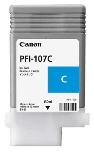 Cartuș cu cerneală Canon PFI-107, pentru iPF680/685/780/785, cyan