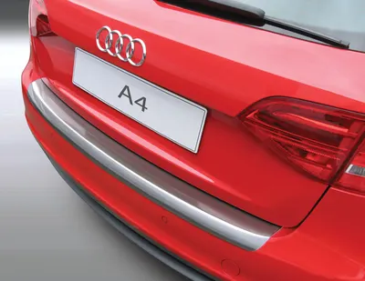 Protectie Bara Spate Compatibila Audi A4 B8 2008-2012 Sedan (Gri)