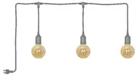 Lustră portabilă cu trei brațe Osram – Endura Decor, 3x 4W, 7 m, gri