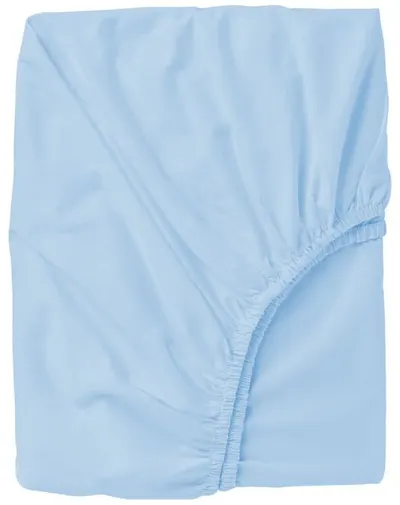 Cearșaf pentru bebeluși cu elastic Bimbidreams - Basics, 60 x 120 cm, Blue