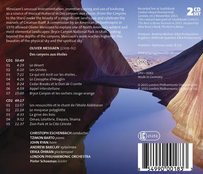 Messiaen: Des Canyons Aux Etoiles