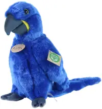 Jucărie de pluș Rappa Eco Friends - Ara albastră, 25 cm