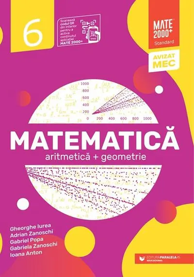 Matematică Standard. Algebră, geometrie. Clasa a VI-a - Paperback brosat