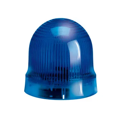 Sound-Light Pulsed Or Continuou Module. Ø62mm. Bulb Included, Blue, 24vac/dc (80db)