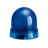 Sound-Light Pulsed Or Continuou Module. Ø62mm. Bulb Included, Blue, 24vac/dc (80db)