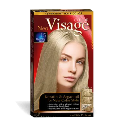 Visage Vopsea de par Neo Keratin & Argan Oil 15 Platinum Blond