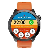 NORTH EDGE X-TREK 2 - Ceas inteligent sport cu GPS multi-satelit, ecran AMOLED 1.43 , apeluri prin Bluetooth și 60+ moduri sport
