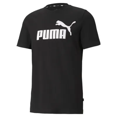 Tricou bărbați Essentials Logo PUMA Black