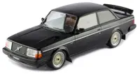 Model de colecție IXO Contemporary: Automobile - Volvo 240 Turbo customs, Black, 1986