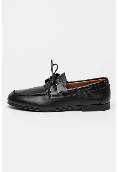 Pantofi sport Flexible Slim din piele - Negru