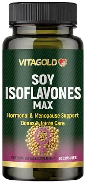 Soy Isoflavones Max, 30 capsule, Vitagold
