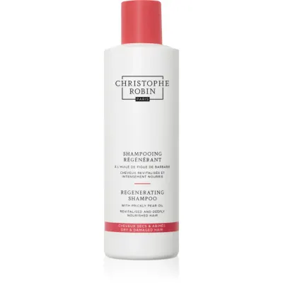 Christophe Robin Regenerating Shampoo with Prickly Pear Oil Sampon de restaurare in profunzime pentru par degradat sau tratat chimic 250 ml