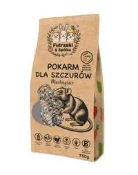 Hrană șobolani mix natural cu proteine animale KUCHNIA SZEFA 750 g