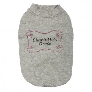 Tricou Charlotte - L - Gri