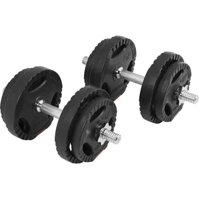 Set gantere reglabile din ciment cu prindere 20KG