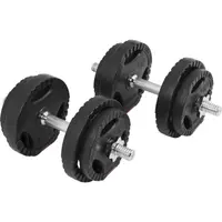Set gantere reglabile din ciment cu prindere 20KG