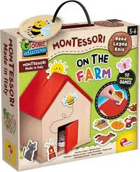 Joc educativ Lisciani Giochi - Montessori, On the farm