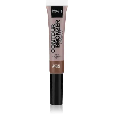 Gabriella Salvete Contour Bronzer Cream cremă de conturare cu efect autobronzant culoare 02 Mocha Intense 10 ml