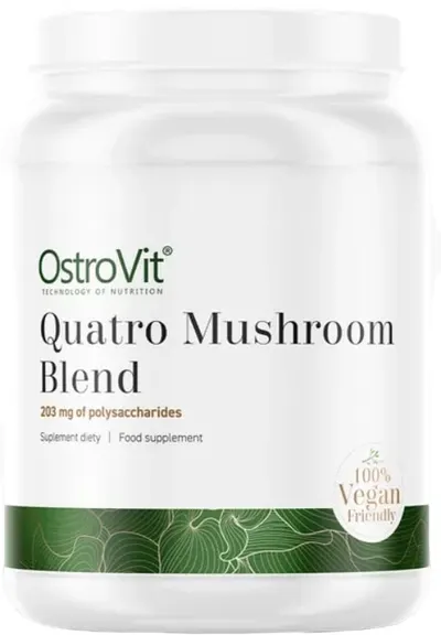 Quatro Mushroom Blend Powder, 50 g, OstroVit