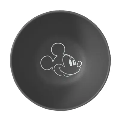 Bol MANROCK MICKEY, 430 ml, 14 cm, negru