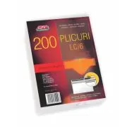 Plic standard C6L GPV 70009, alb, 70g/mp, 114x162mm, siliconic, cu clapa in dreapta, set 200 buc