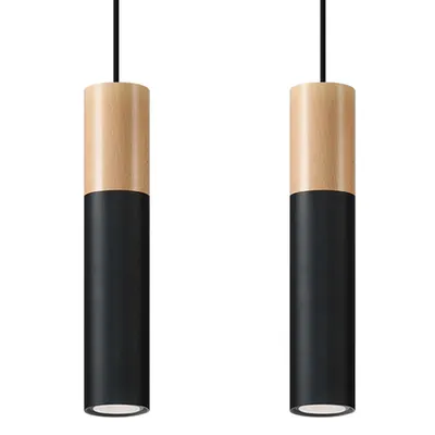 Lampa suspendata PABLO 2 negru