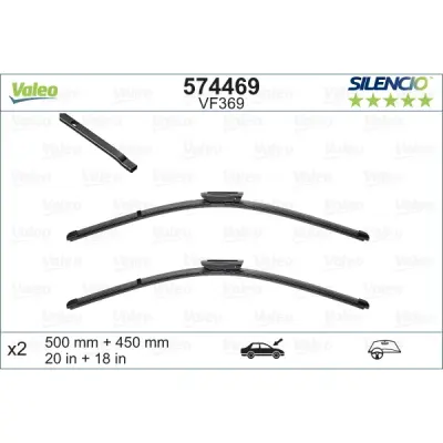 Lamela stergator VALEO 574469
