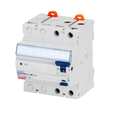 Intrerupator diferential - IDP - 2P 63A IMMUNITY B TYPE Idn=0,3 - 4 module