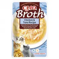 Hrana umeda pentru pisici Ciao Broth cu pui ton 40 gr