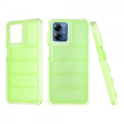Husa pentru Motorola Moto G14, Techsuit, Wave Shield, Verde