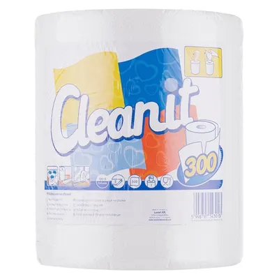 Prosoape de Hartie Biodegradabile Compostabile Albe, 2 Straturi, 300 Foi, Lucart