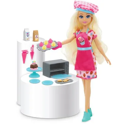 Păpușă Dreameez Fashionistas - Cofetar cu atelier