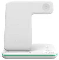 Încărcător wireless Canyon - WS-303, 15W, alb