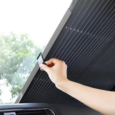 Parasolar Auto Retractabil 150 X 70
