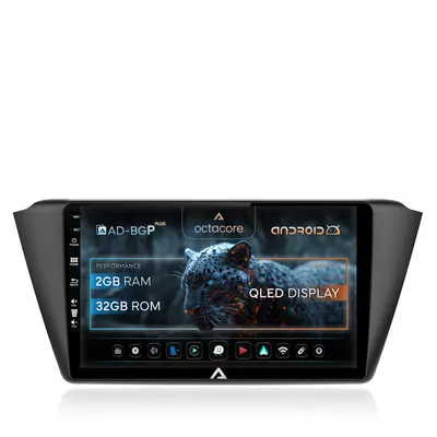 Navigatie Skoda Fabia (2015+), Android, P-Octacore 2GB RAM + 32GB ROM, 9 Inch - AD-BGP9002+AD-BGRKIT039