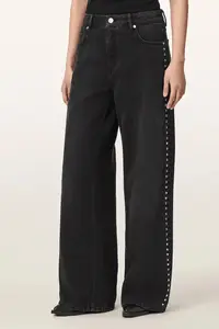 AllSaints blugi straight pentru femei SWAY