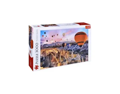 Puzzle 3000 piese „În aer cu balonul”
