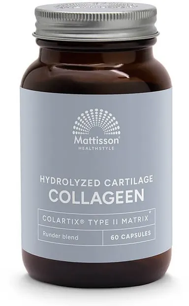 Collagen Peptan Type II, 60 capsule, Mattisson Healthstyle