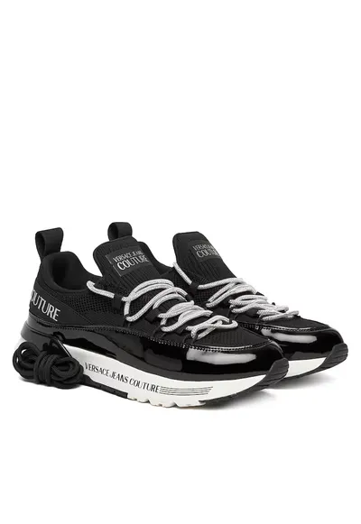 Pantofi sport slip-on cu imprimeu logo - Negru