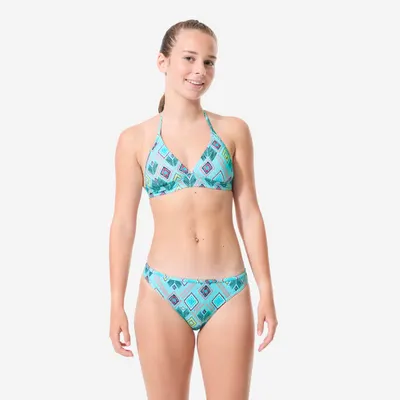 Costum de baie surf 2 piese Tali Safi Albastru Fete