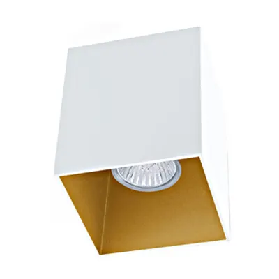 Ceiling light Polasso square 35W white / gold IP20