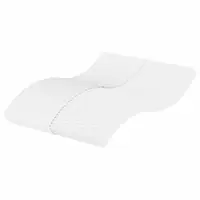 Gossi saltea din spuma, alb, 140x220 cm, duritate h2 h3
