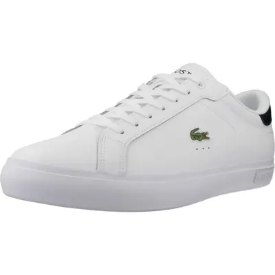 Pantofi Sport Lacoste Model Powercourt Culoare Alb